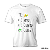 Te Quila Beyaz Erkek Tshirt