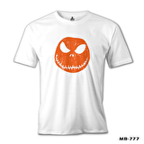 HalloWeen - Face Beyaz Erkek Tshirt