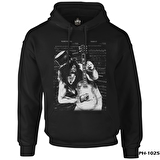 Slash - You're Crazy Siyah Erkek Fermuarsız Kapşonlu