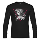 Lady Gaga - Born this Way Siyah Erkek Sweatshirt