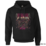 Bring me the Horizon Siyah Erkek Fermuarsız Kapşonlu