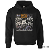 Napalm Death - From Enslavement Siyah Erkek Fermuarsız Kapşonlu