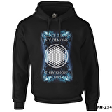 Bring me the Horizon - My Demons Siyah Erkek Fermuarsız Kapşonlu
