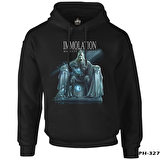 Immolation - Majesty and Decay Siyah Erkek Fermuarsız Kapşonlu