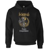 Behemoth - Devil's Conquistadors  Siyah Erkek Fermuarsız Kapşonlu