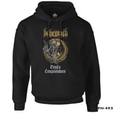 Behemoth - Devil's Conquistadors  Siyah Erkek Fermuarsız Kapşonlu