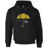 How I Met Your Mother - Umbrella Siyah Erkek Fermuarsız Kapşonlu