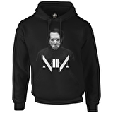 Marilyn Manson I Siyah Erkek Fermuarsız Kapşonlu