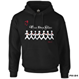 Three Days Grace - One X Siyah Erkek Fermuarsız Kapşonlu