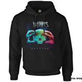 In Flames - Battles Siyah Erkek Fermuarsız Kapşonlu
