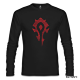 World of Warcraft - Orc Siyah Erkek Sweatshirt
