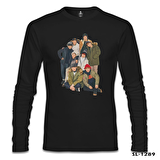 Exo - All Siyah Erkek Sweatshirt