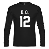 Exo - D.O. Siyah Erkek Sweatshirt