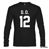 Exo - D.O. Siyah Erkek Sweatshirt
