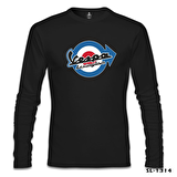 Vespa - Lexington Siyah Erkek Sweatshirt