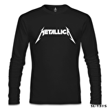 Metallica - Logo II Siyah Erkek Sweatshirt