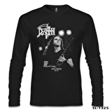 Death - Chuck Schuldiner Siyah Erkek Sweatshirt