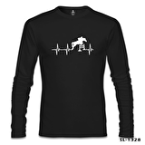 At 10 Siyah Erkek Sweatshirt