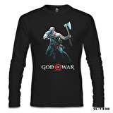 God of War - The Force Siyah Erkek Sweatshirt