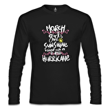 March Girls Siyah Erkek Sweatshirt