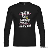 March Girls Siyah Erkek Sweatshirt