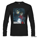 Resident Evil - Biohazard Siyah Erkek Sweatshirt