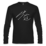 Shakira - Sign Siyah Erkek Sweatshirt