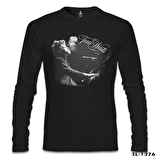 Tom Waits - Phone Call Siyah Erkek Sweatshirt