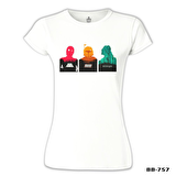 Star Wars - Trinity Beyaz Bayan Tshirt
