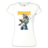 Fortnite - Wolf Beyaz Bayan Tshirt