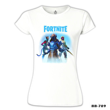 Fortnite - Ice King Beyaz Bayan Tshirt