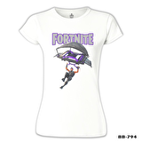Fortnite - A l'air Beyaz Bayan Tshirt
