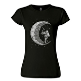 Space - Construction Siyah Bayan Tshirt