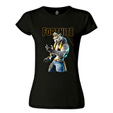 Fortnite - Wolf Siyah Bayan Tshirt