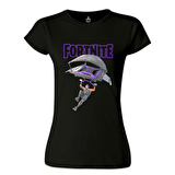 Fortnite - A l'air Siyah Bayan Tshirt