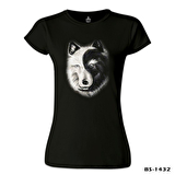 Kurt - Yin Yang Siyah Bayan Tshirt
