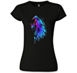 Howling Siyah Kadın Tshirt