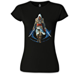 Assassin's Creed 6 Siyah Bayan Tshirt