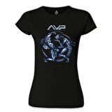 AVP - Alien vs. Predator Siyah Bayan Tshirt