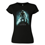Skyrim - Dawnguard Siyah Bayan Tshirt