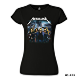Metallica - İstanbul Siyah Bayan Tshirt