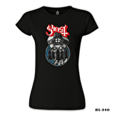 Ghost Siyah Bayan Tshirt