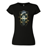 Gitar - Gibson 2 Siyah Bayan Tshirt
