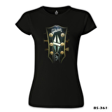 Gitar - Gibson 2 Siyah Bayan Tshirt