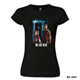 The Last of Us Siyah Bayan Tshirt