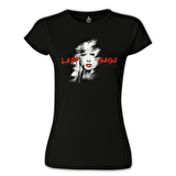 Lady Gaga - Face Siyah Bayan Tshirt