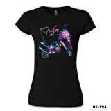 Lady Gaga - Motorcycle Siyah Bayan Tshirt