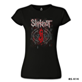 Slipknot - Logo Siyah Bayan Tshirt