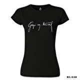 Atatürk - Gazi Mustafa Kemal Siyah Bayan Tshirt
