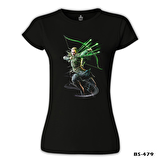 Guardians of Middle Earth - Legolas Siyah Bayan Tshirt